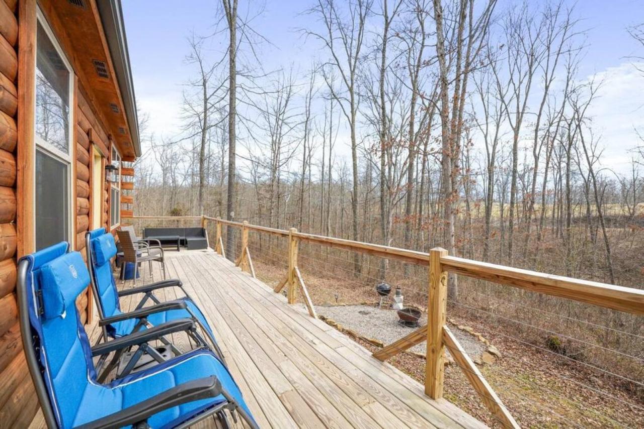 Fern Haven A Modern Take On Hocking Hills Cabins Stella Exteriör bild