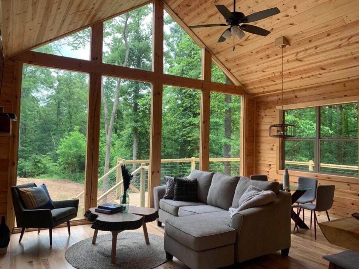 Fern Haven A Modern Take On Hocking Hills Cabins Stella Exteriör bild