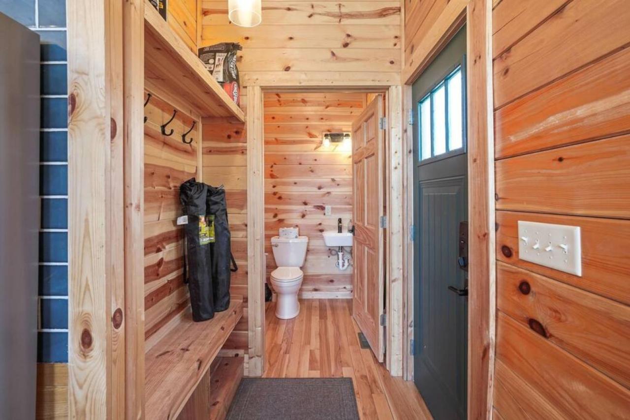 Fern Haven A Modern Take On Hocking Hills Cabins Stella Exteriör bild