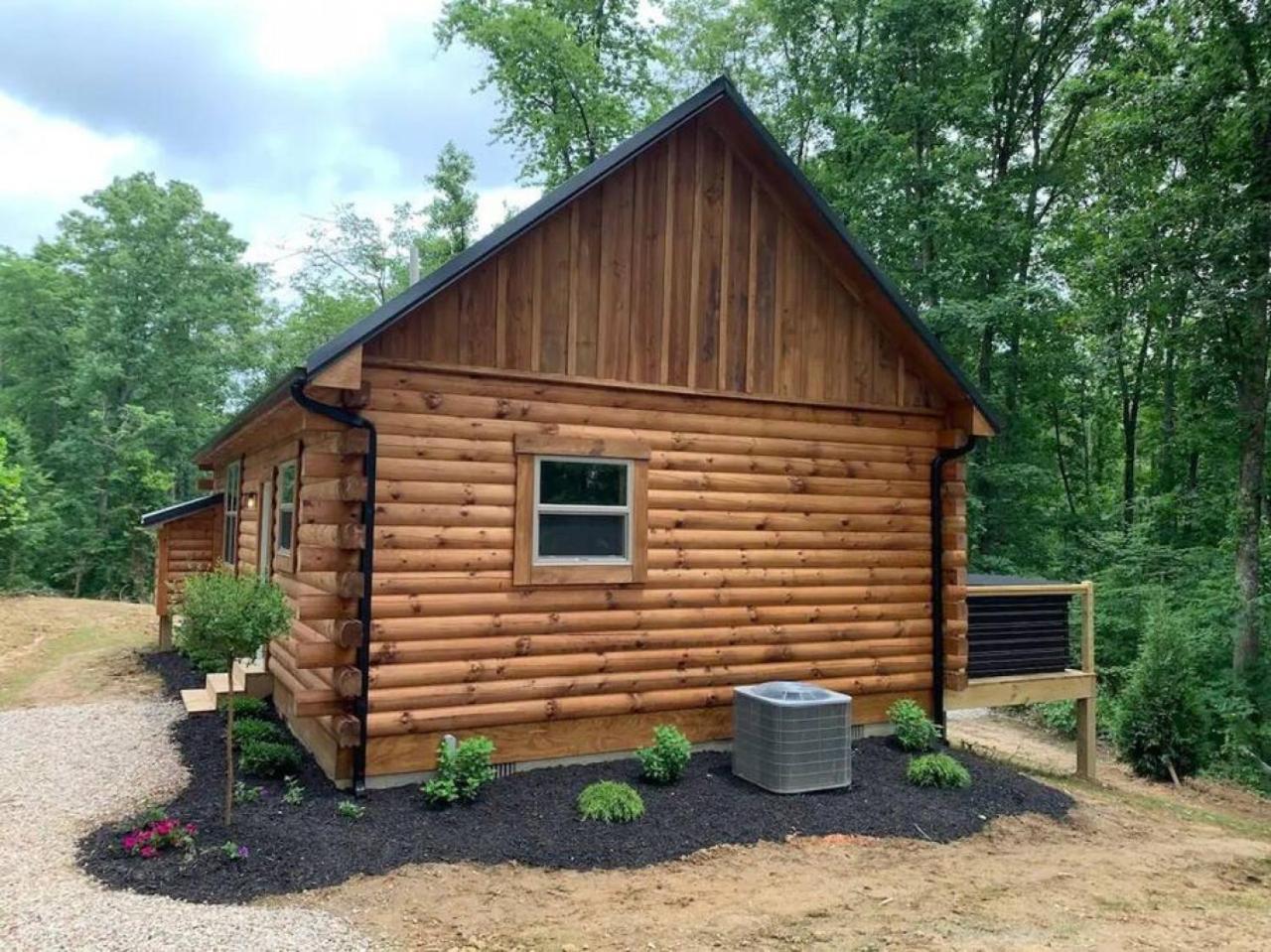 Fern Haven A Modern Take On Hocking Hills Cabins Stella Exteriör bild